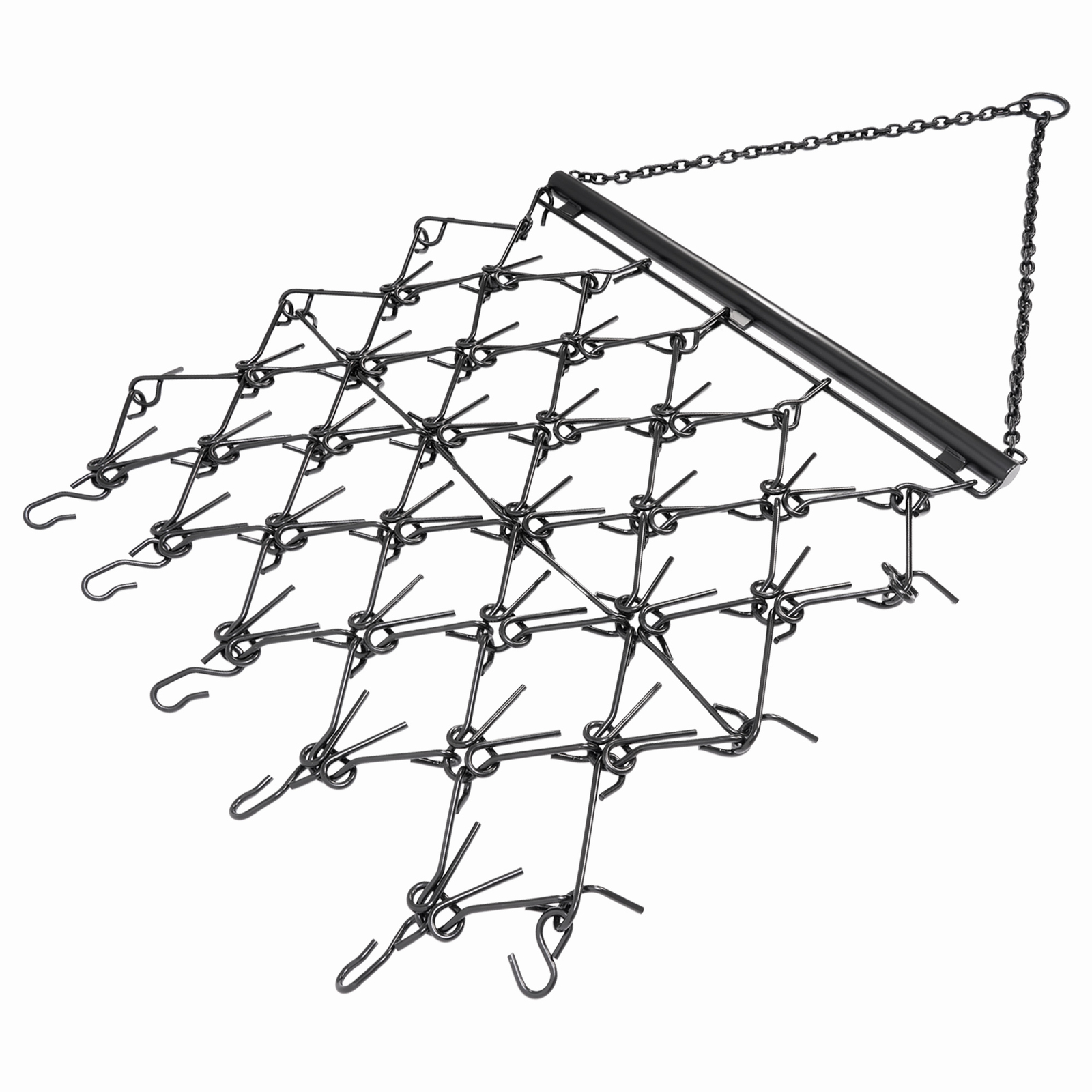 4FT X 4FT Heavy Duty Drag Harrow For ATV UTVs Leveling Grading Powder Coated