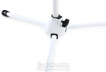 On-Stage Stands MS7801W Tripod Boom Microphone Stand - White