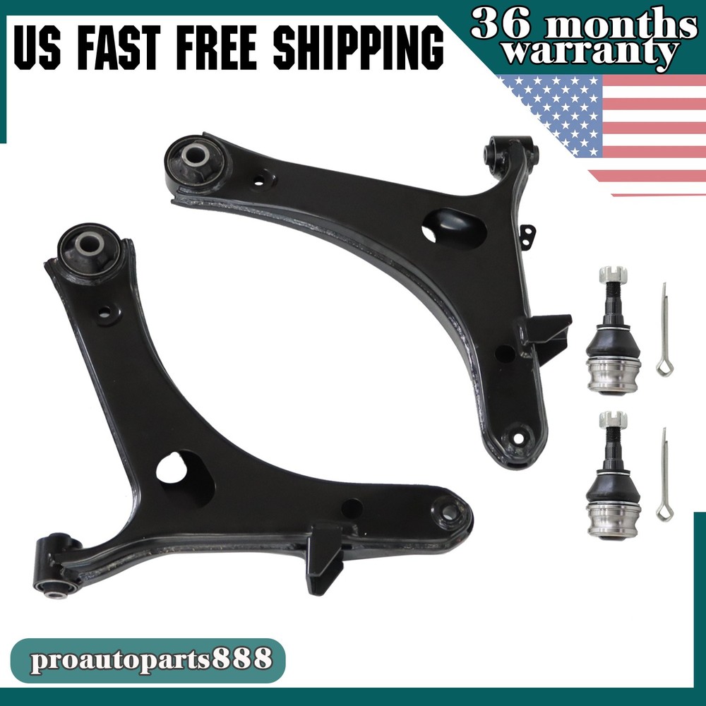 Pair Front Lower Control Arms Left and Right Side For 2008-2011 Subaru Impreza