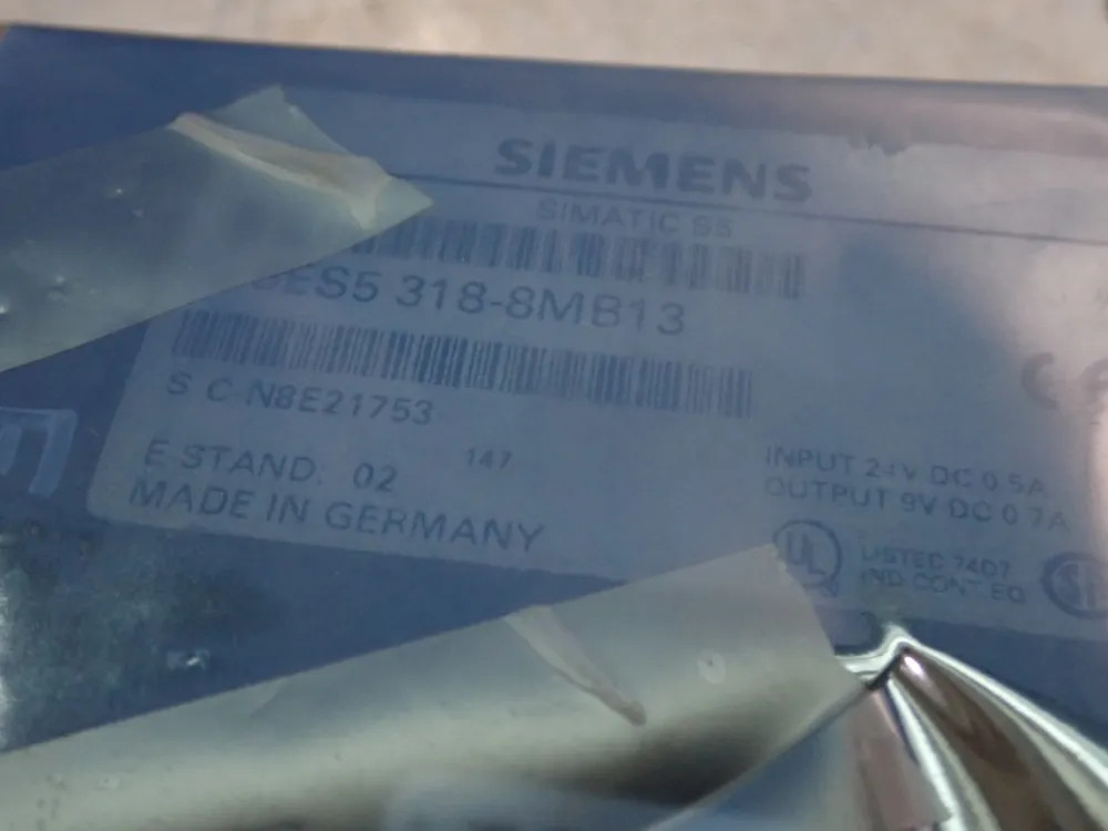 SIEMENS 6ES5318-8MB13 INTERFACE MODULE 10251190363