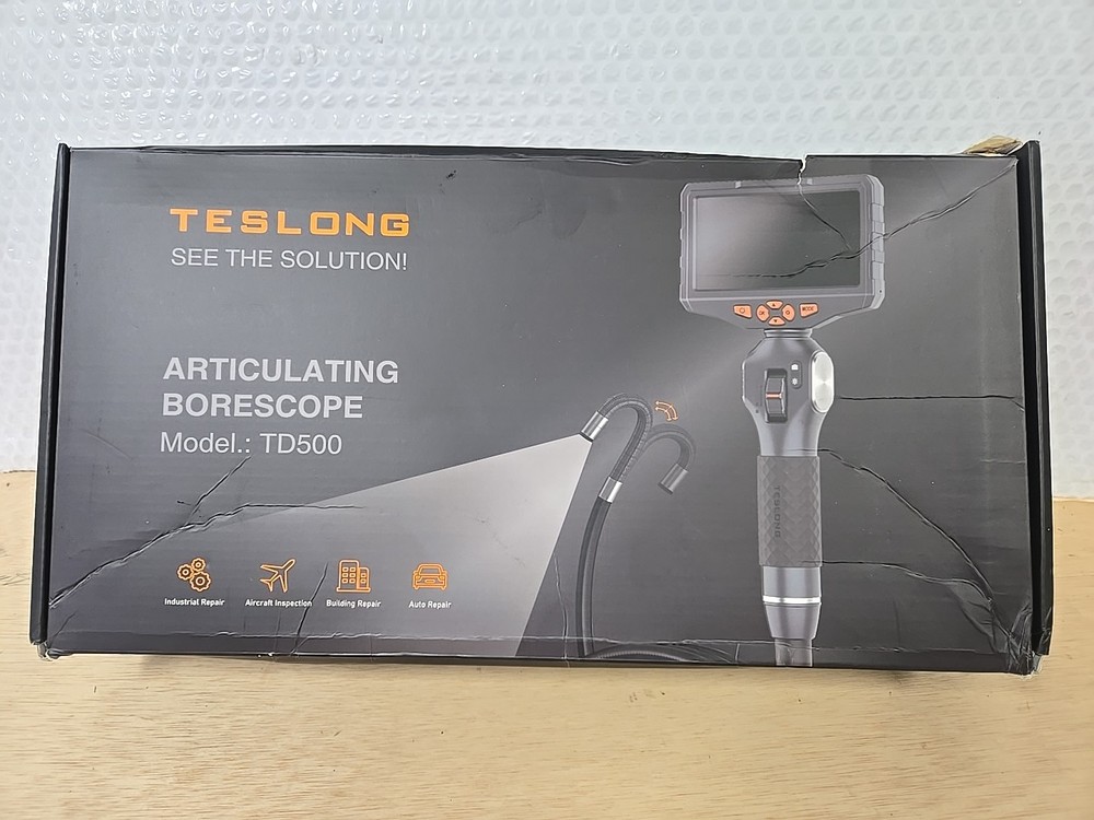 Teslong Borescope Two-Way Articulation Head 5" Endoscope Inspection Camera