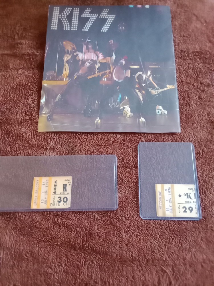 Kiss 👄 Ticket Stubs Destroyer Tour 1976. St Louis. Back To Back Nights History