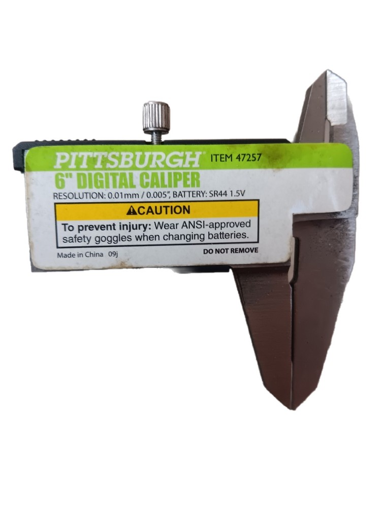 Pittsburgh 6" Digital Caliper. Model 47257