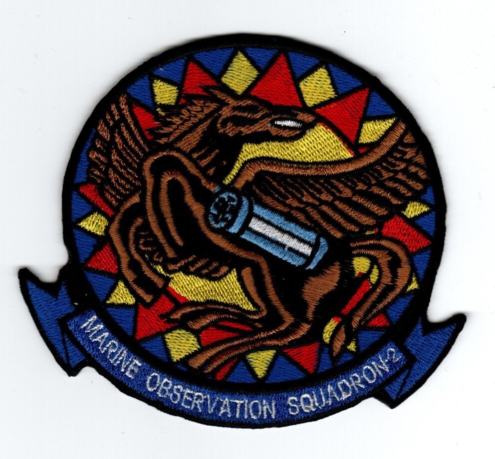 Marine Observation Squadron 2 patch - type 3.