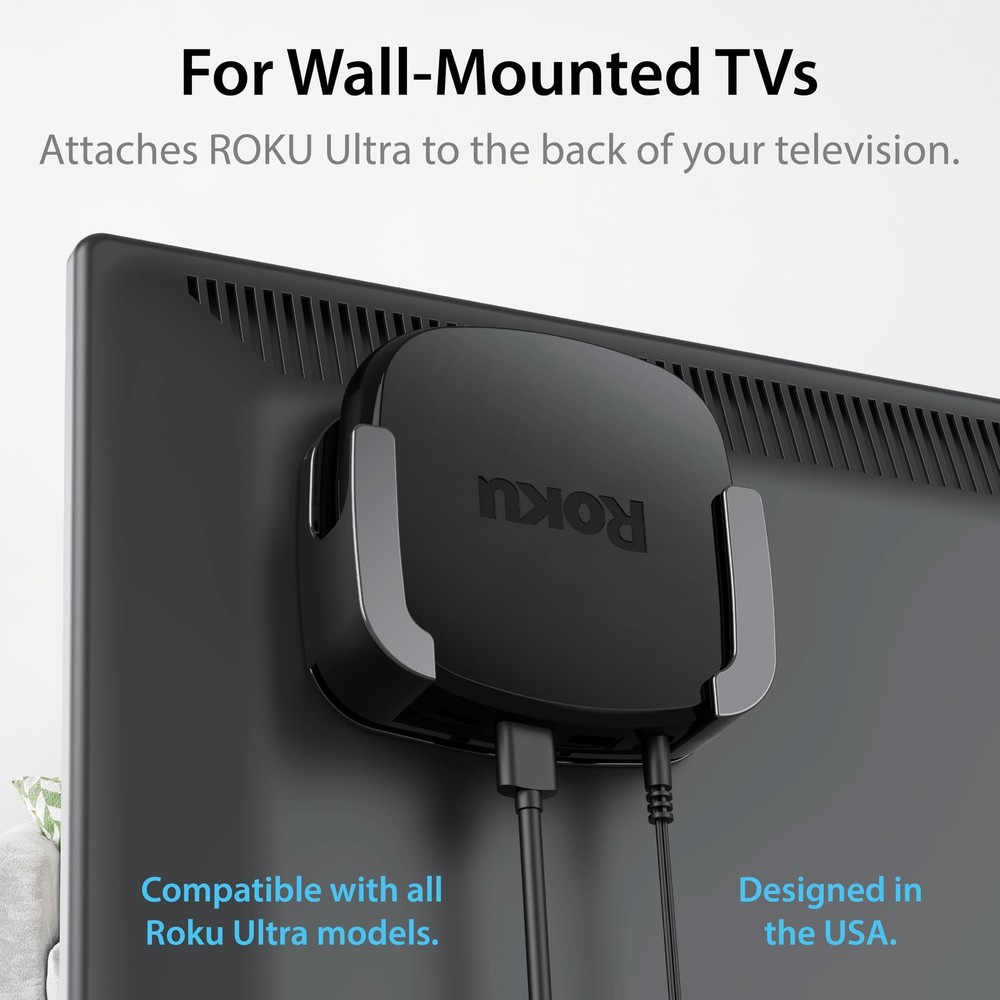 Roku Ultra Mount: Compatible Wall Bracket for All Models
