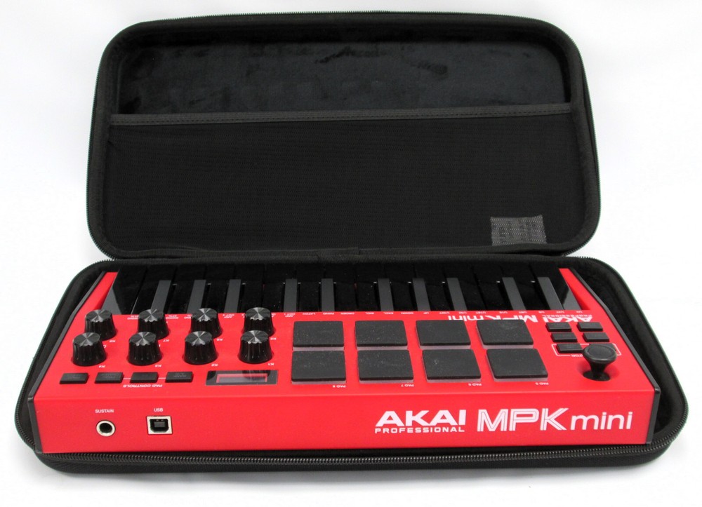 Akai MPK Mini Play Portable 25-Key Electronic Keyboard USB MIDI Controller