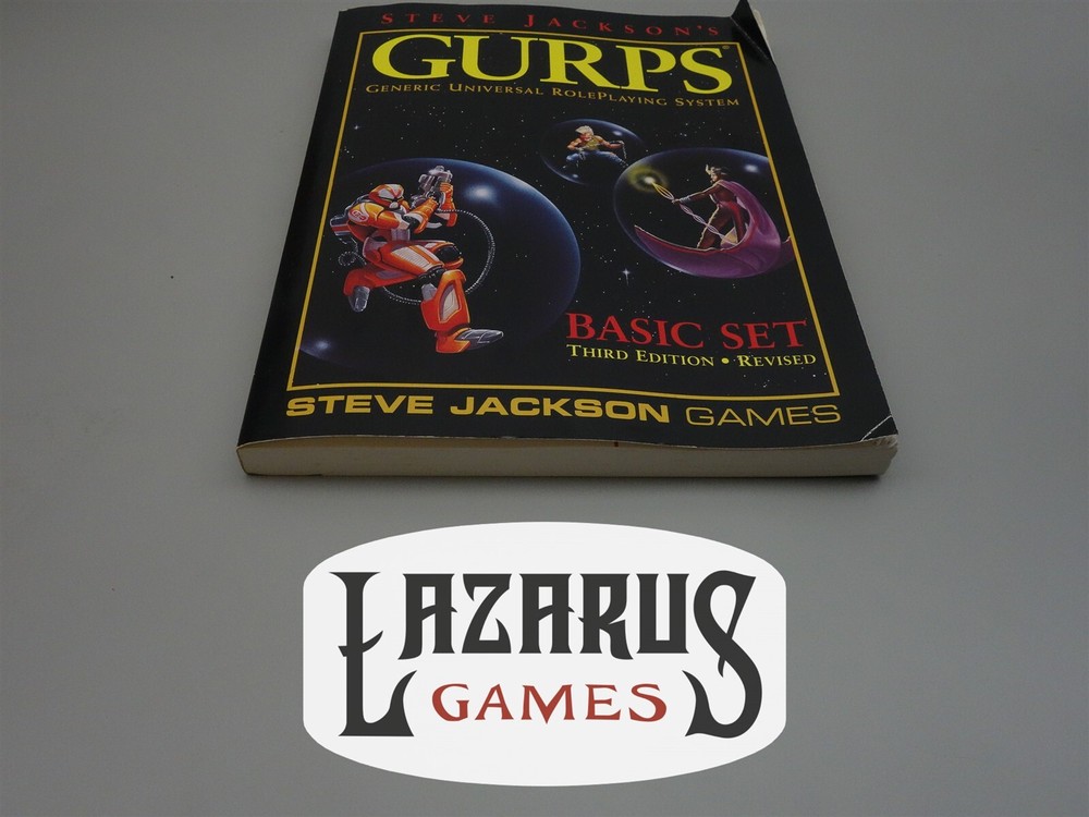 GURPS - Steve Jackson Games: Basic Set - 3rd Edition Rulebook Revised