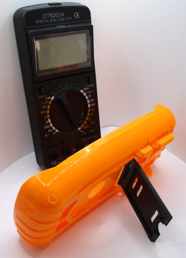 Digital Multimeter Tester Big Rotating Screen AC DC Voltage Current Capacitance