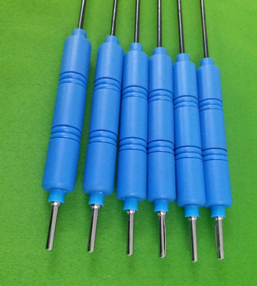 6pc-Laparoscopic L-hook 3mmx330mm Endoscopy Laparoscopy Surgical Instruments