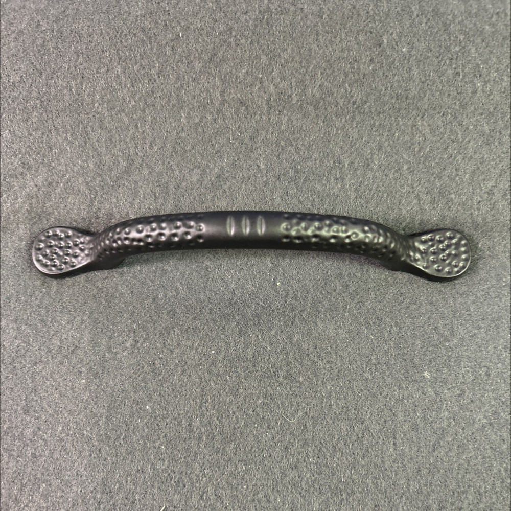 (12 Pack) 3-3/4" Hammered Spoon Foot Pull Flat Black