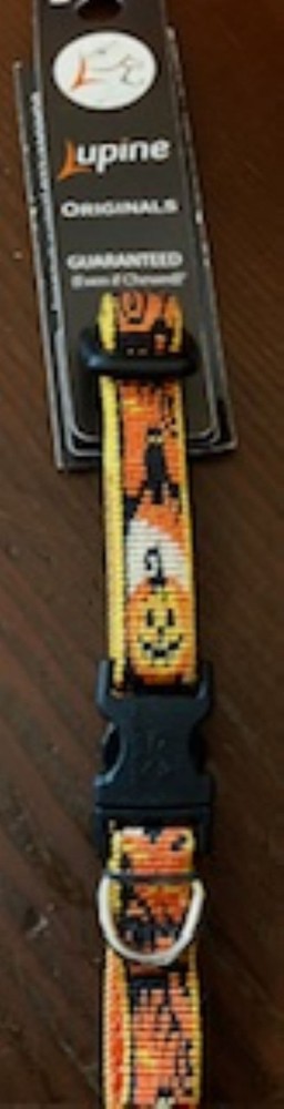 Lupine Dog Collar - Halloween Design