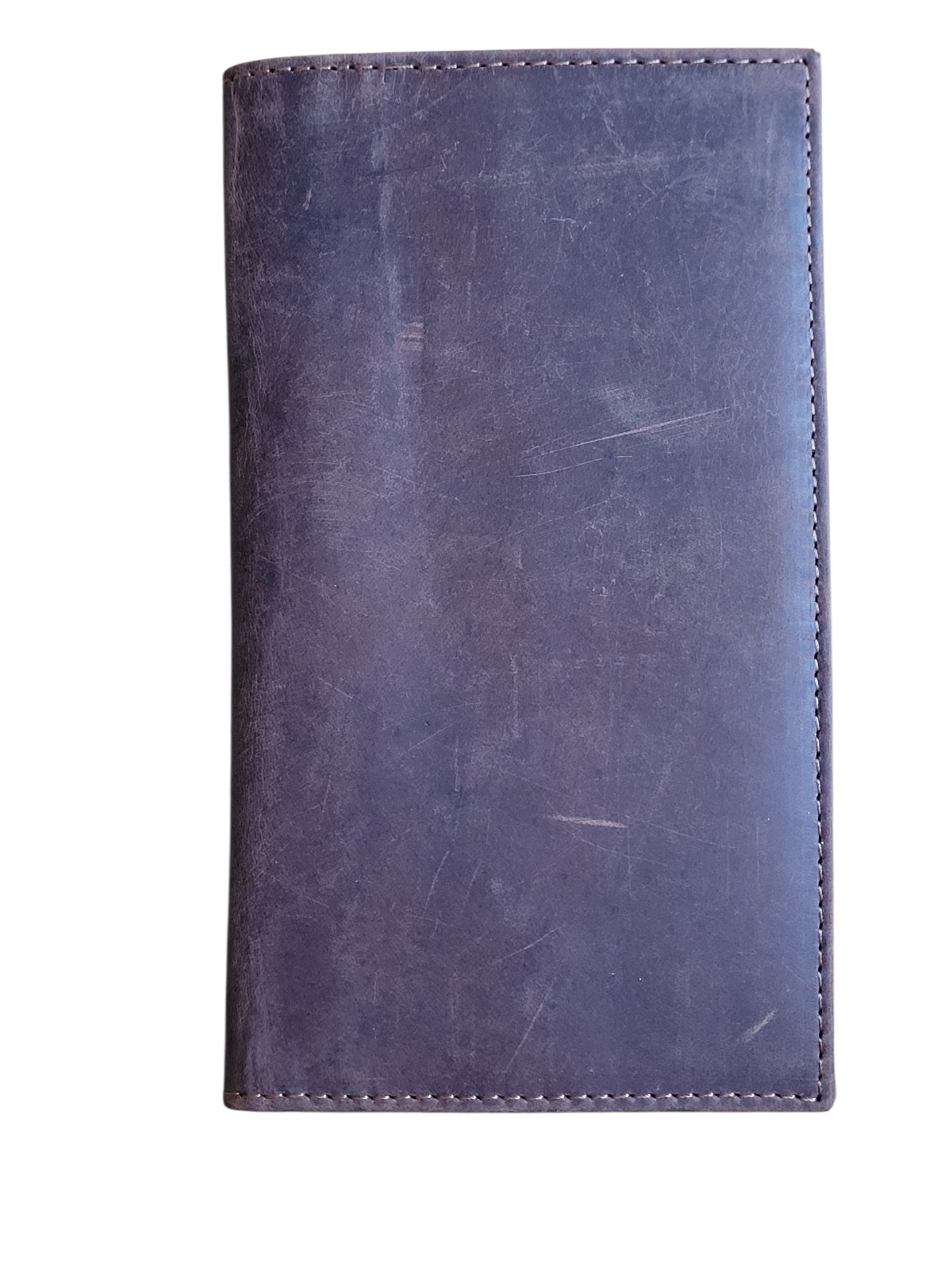 Western Buffalo Leather Rodeo Wallet RFID Blocking Bi-Fold Long Wallet