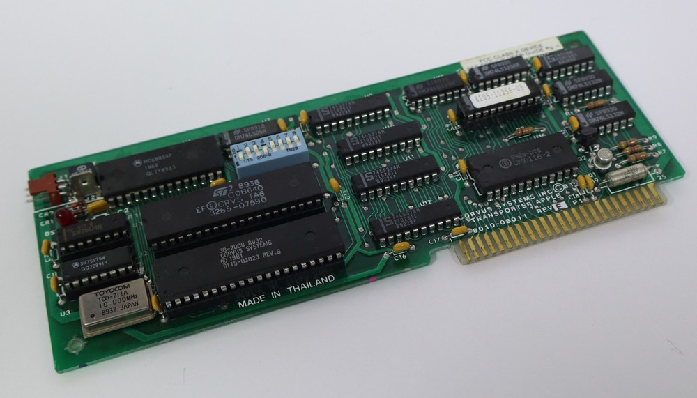 Corvus Systems Transporter Card for Apple II Computers - Untested