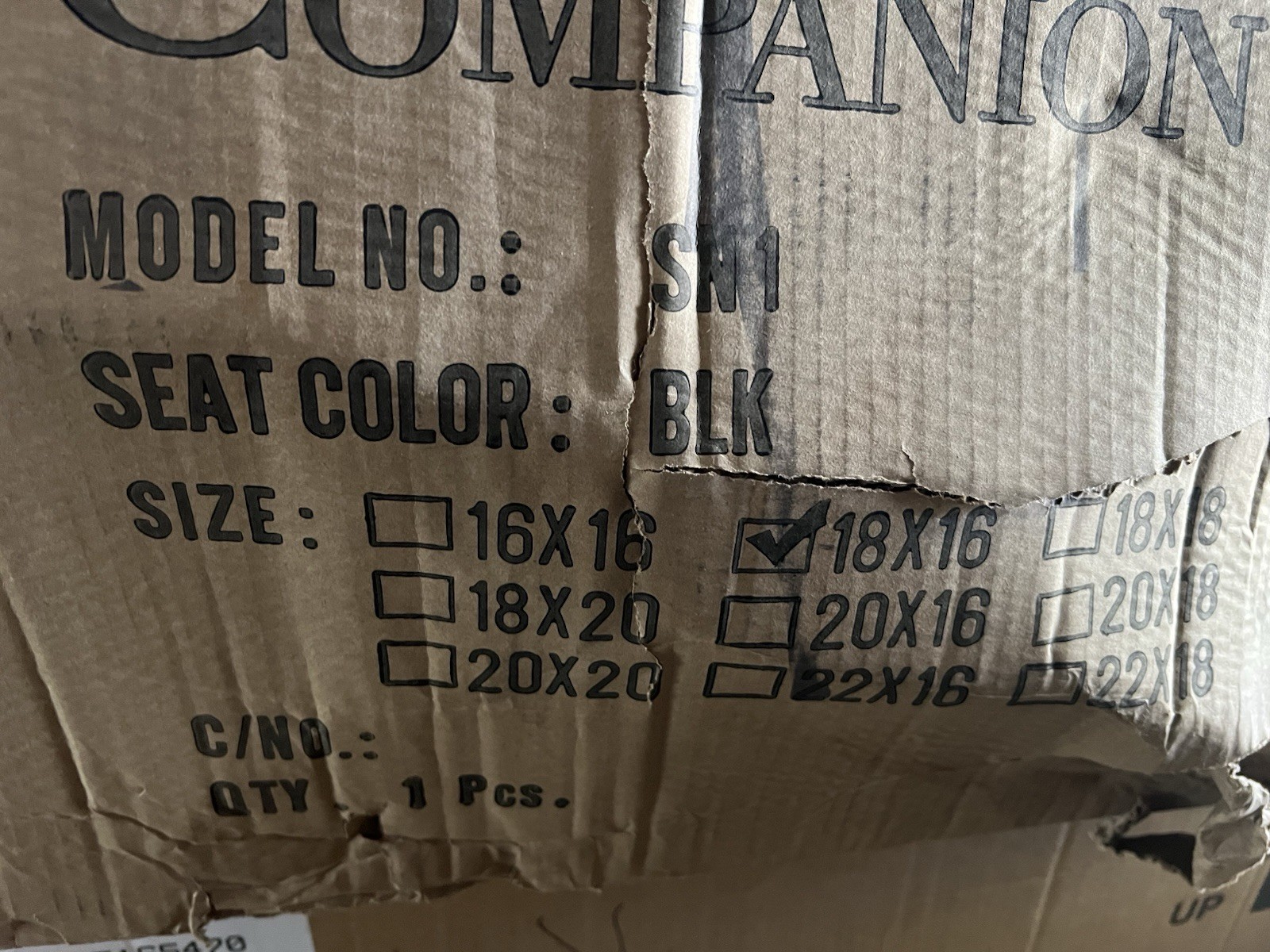 GOLDEN COMPANION Mobility Scooters Quilted Seat Arms & Swivel Base SN1 18x16