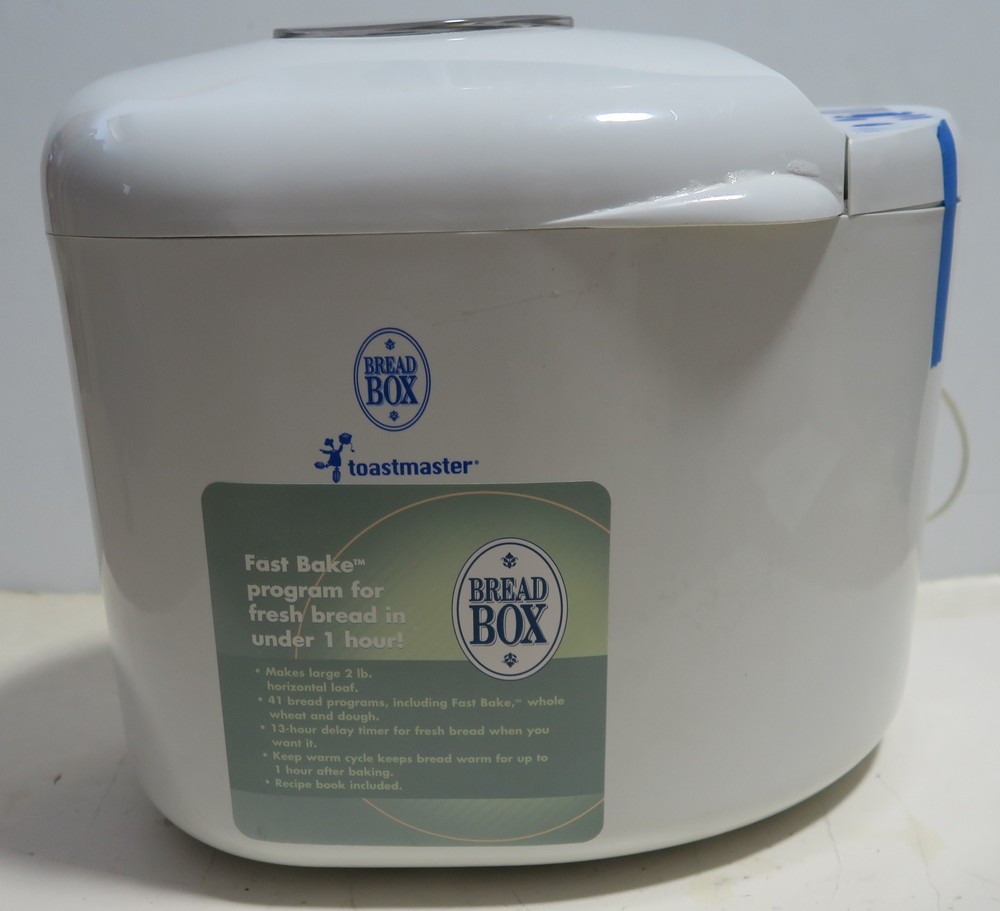Toastmaster Bread Box Plus Bread Maker TBR2