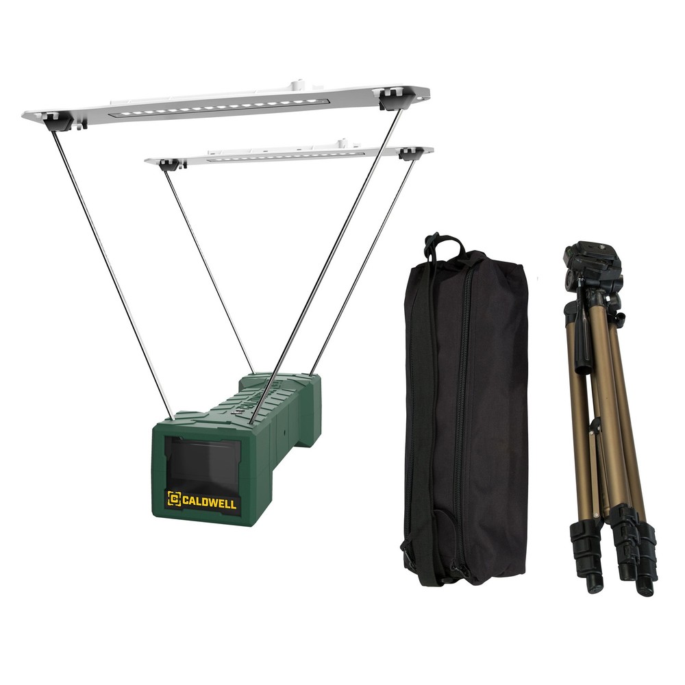 Caldwell Precision Chrono Kit Bluetooth App Ready Tripod Light Case Plastic GRN