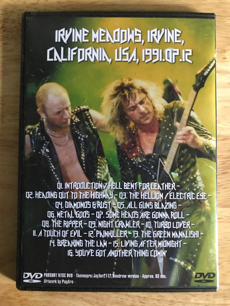 Judas Priest - A Touch of Evil Live DVD