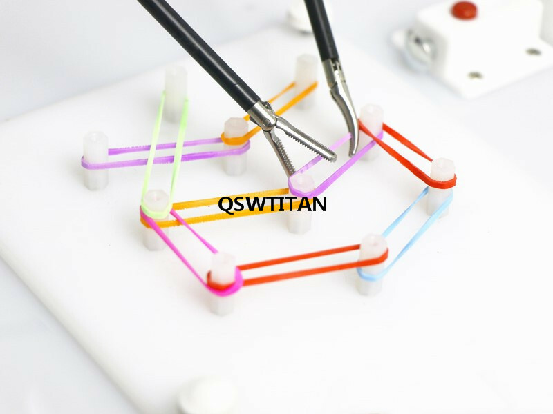 Laparoscopic 3D suture training module and Intestinal Suture Training Model