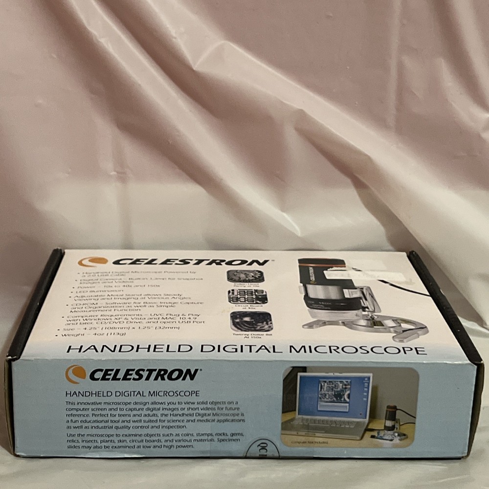 Celestron Handheld Digital Microscope 2009 New