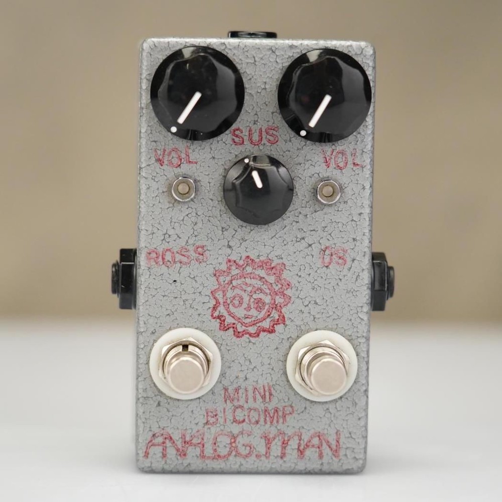 Analogman Mini Bi-Comp Compressor Pedal w/ Box #57444