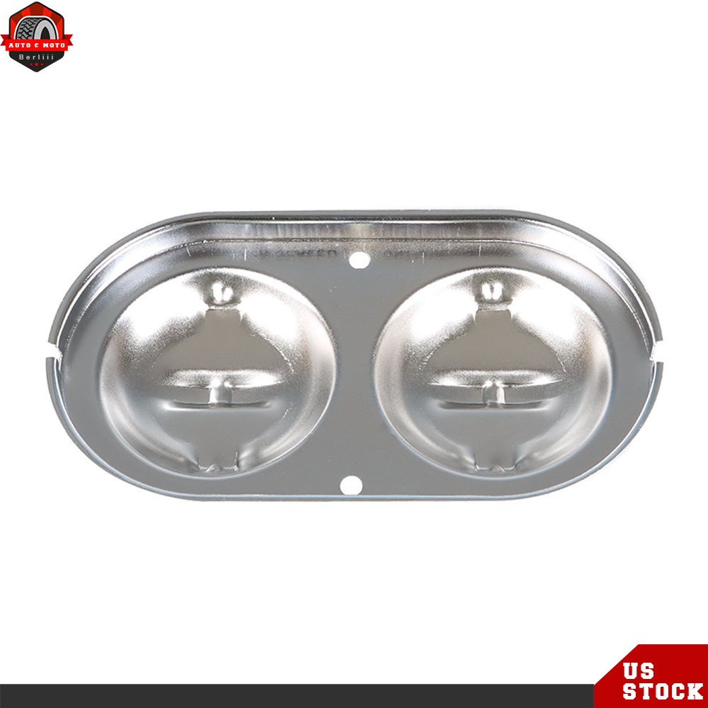 Master Cylinder Cover Chrome with Bails & Gaskets For Chevy Corvette 1967-81 82