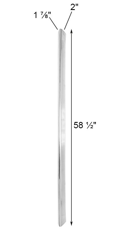 S&K Replacement C Section for 12' Triangular Poles, 58.5"L