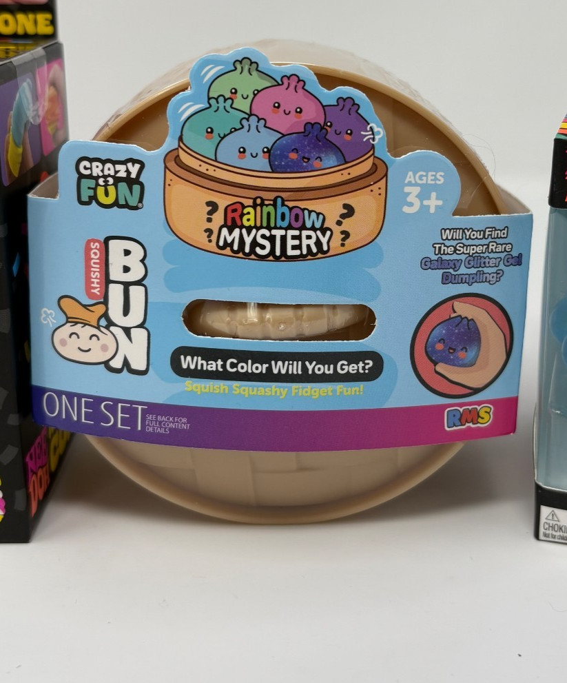 Blue Needoh And Dumpling Bundle - Jelly Squish, Nice Cream, Gumdrop, Nice Cube