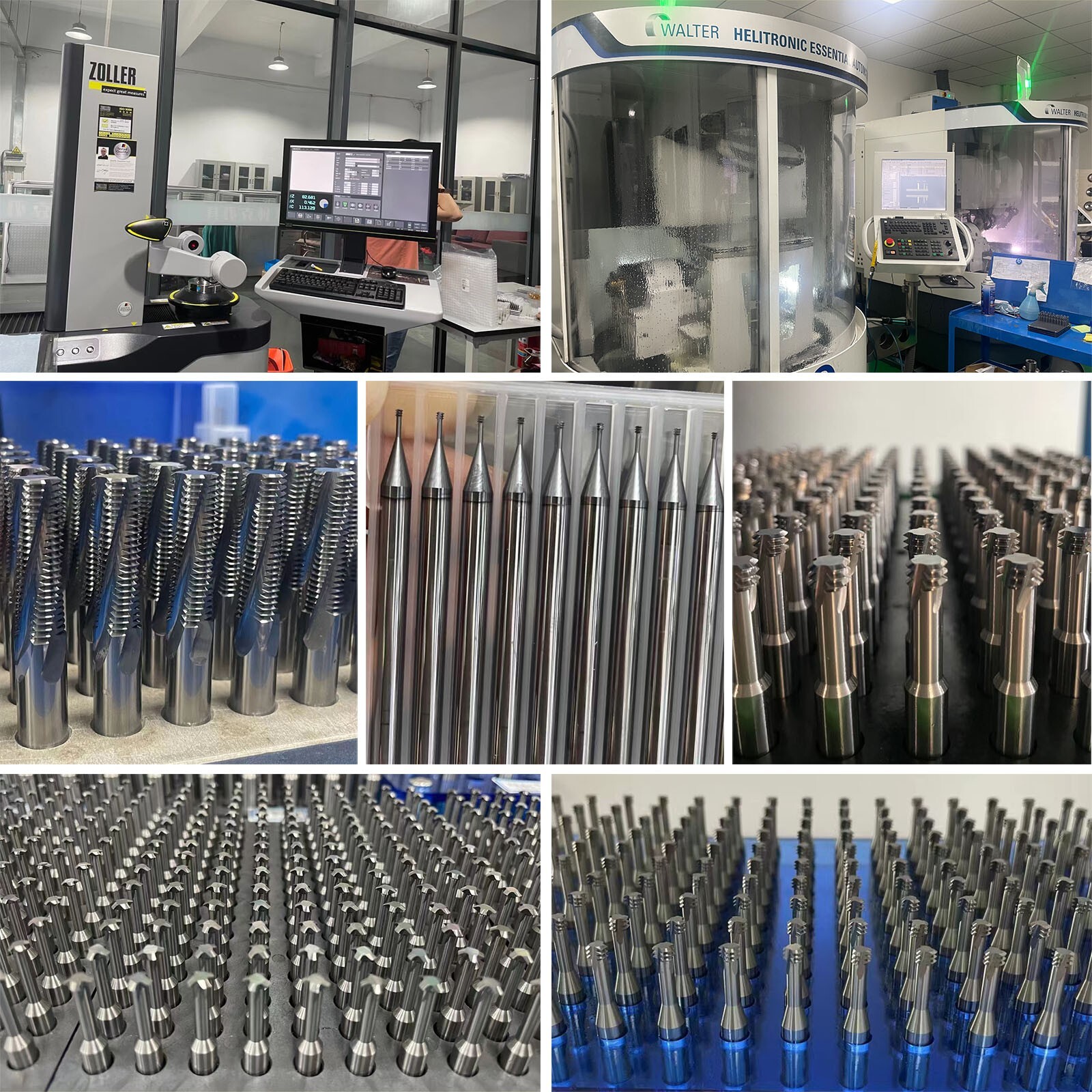 5pcsD2.0/3.0/3.9/4.85/5.9 Carbide Metric Thread Mill Cutter for Steel 60 Degrees