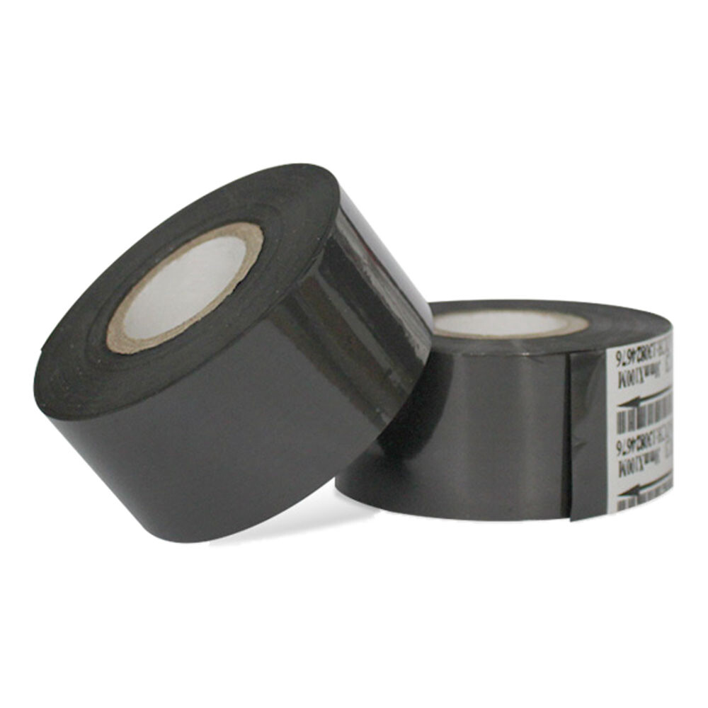 US Stock 5 Rolls Black Color Ribbon for Coding Printing Machine