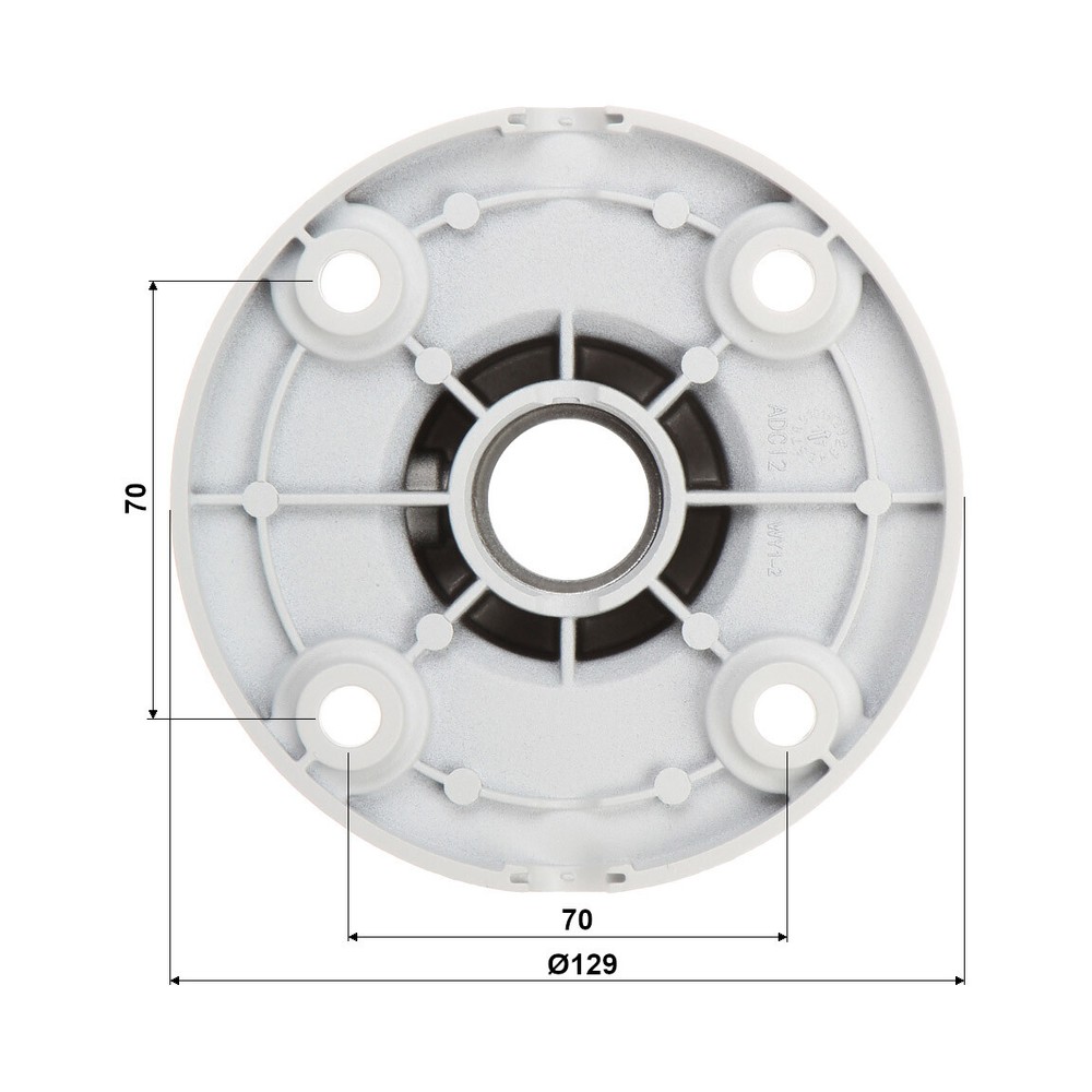Dahua PFB220C + PFA107 Ceiling Pendant Pole Mount Long Bracket for Select Camera