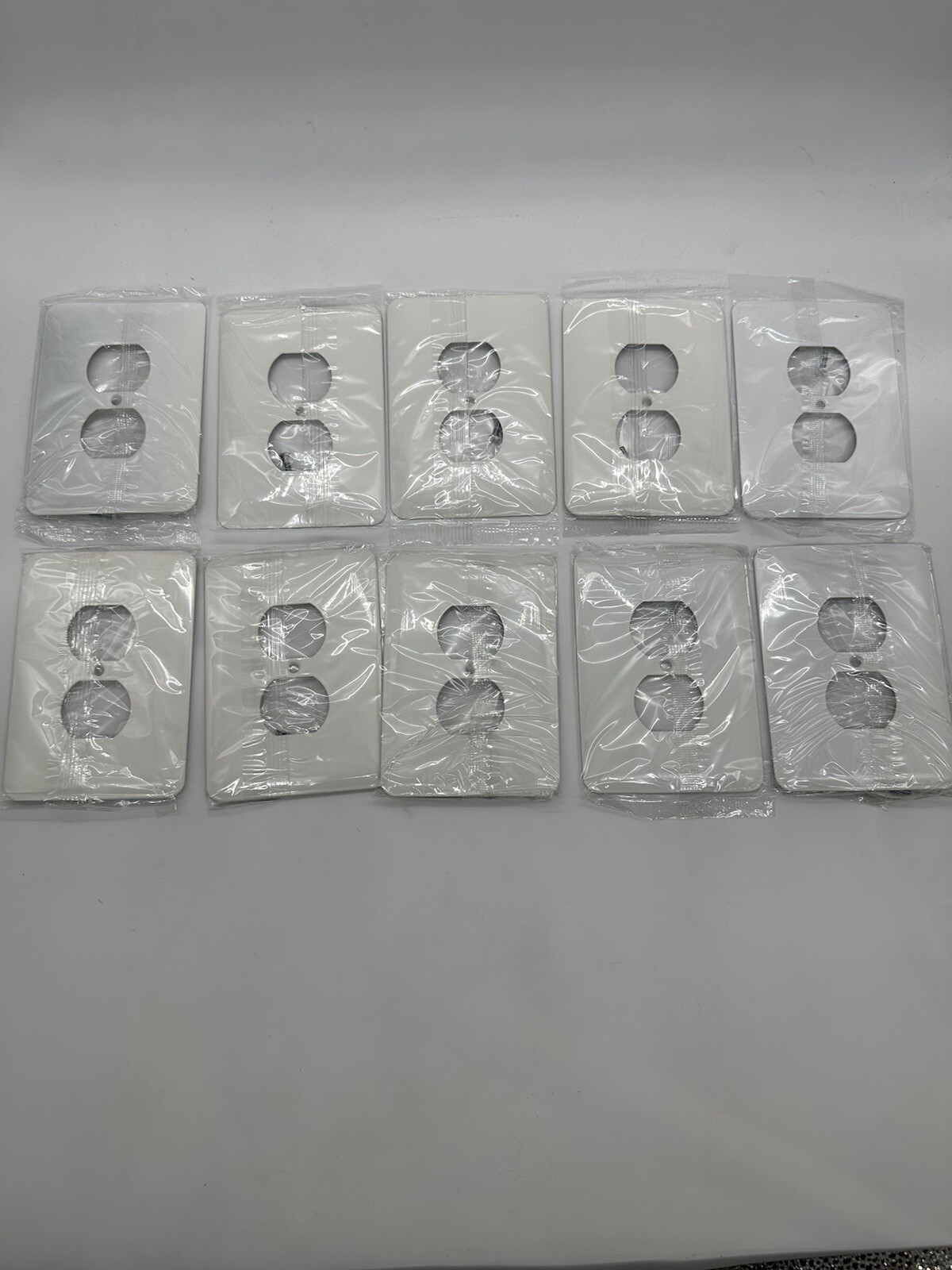 10 Pcs Receptacle cover ,Drywall Repair Covers,Oversize plate duplex,jumboplate