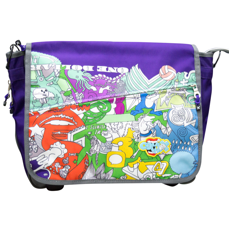 Shoulder bag Postina comix Simpson school and free time - fantasy