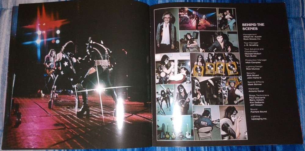 KISS 1ST TOUR BOOK 50th Anniversary edition