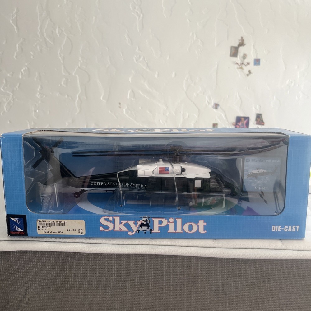 🚁 Sky Pilot White Hawk 🦅 Helicopter Newest