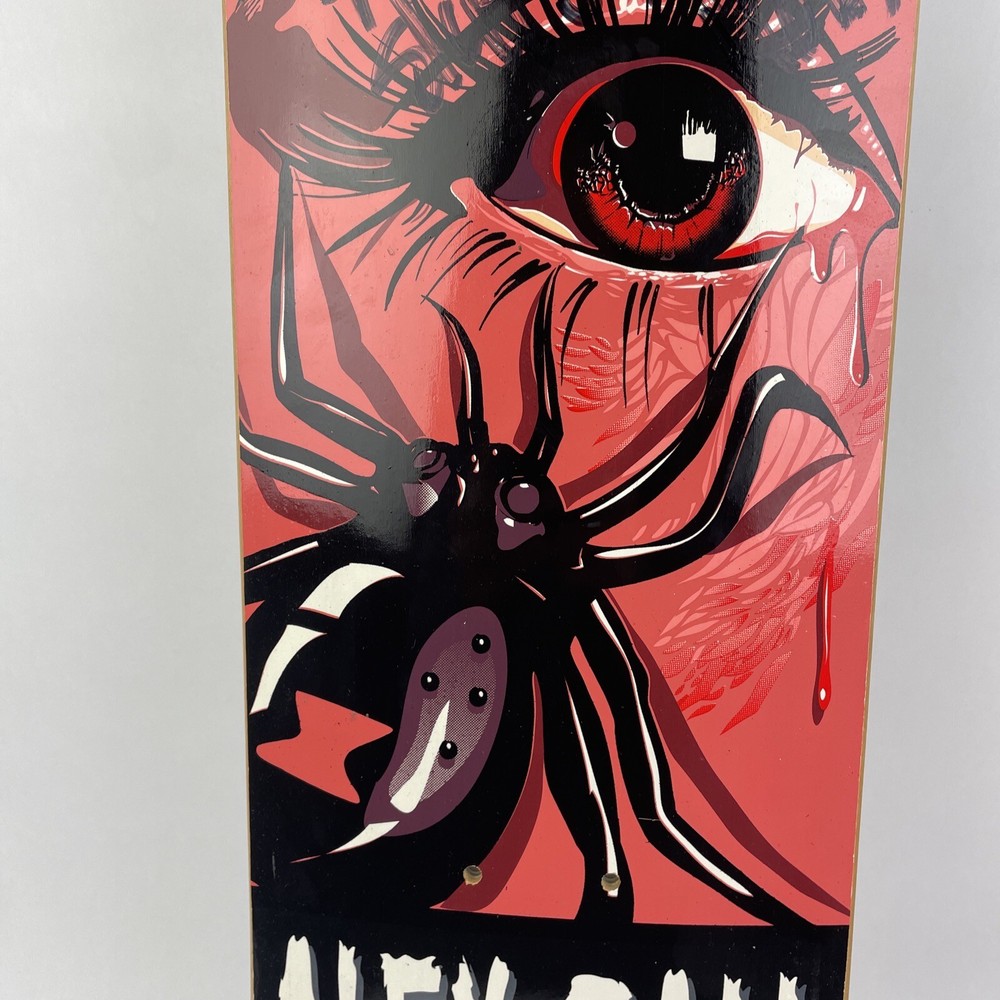 Baker BOOTLEG Skateboards Deck Alex Gall Train Wreck Deck Signed Autographed