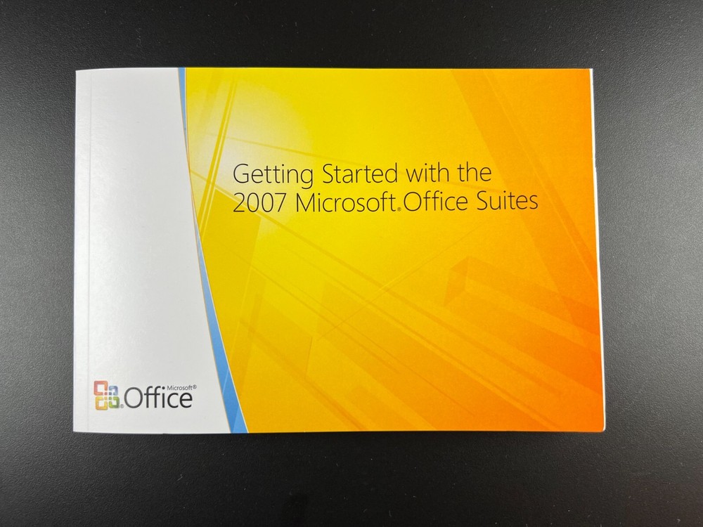 Microsoft Office 2007 Getting Started Manual - Manual ONLY