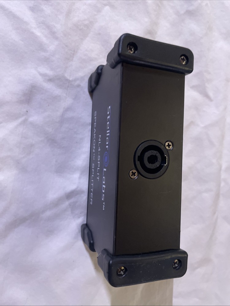 stellar labs NL4-Split speakon splitter