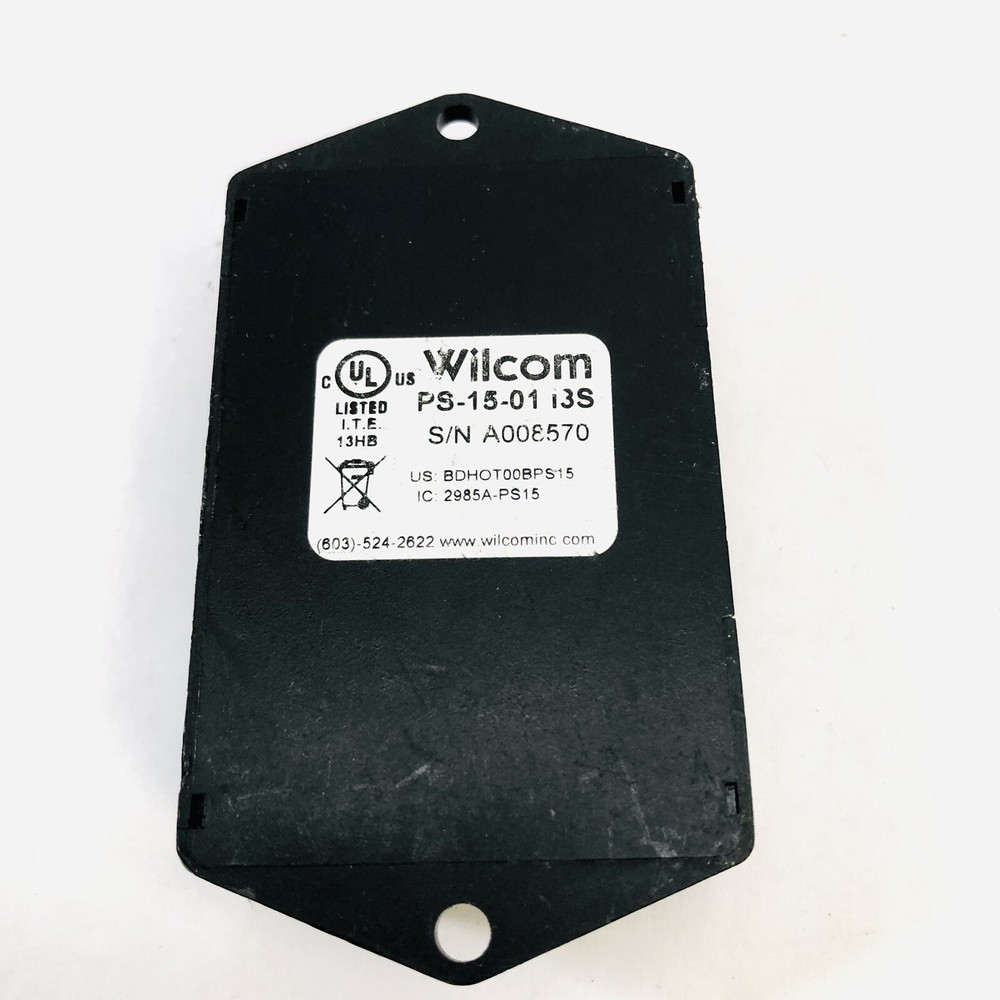 WILCOM PS-155-01 DSL POTS SPLITTER JACK