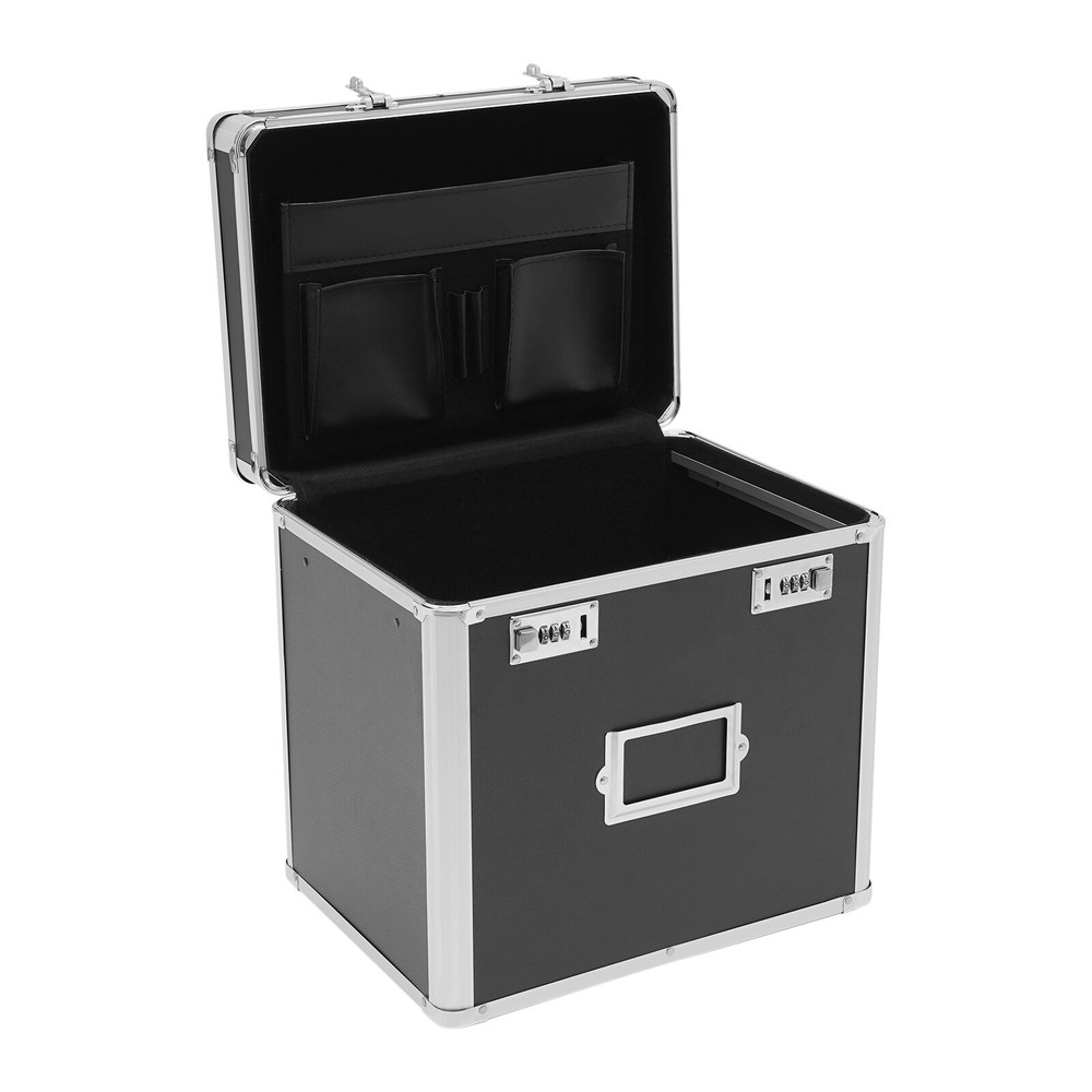 Document File Fireproof Organizer Box Storage Filing Cabinet Safe Portable Box