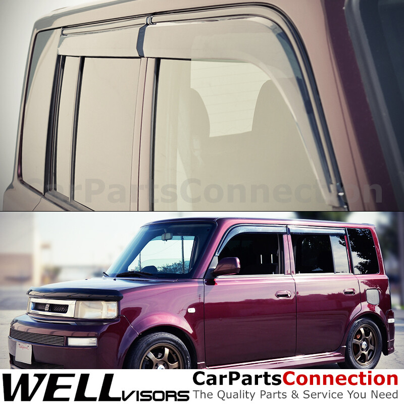 WellVisors Window Visors 04-07 Scion xB Side Deflectors