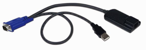 Avocent Autoview AVRIQ-USB USB AV KVM Switch Server Module cable SIP (Black)