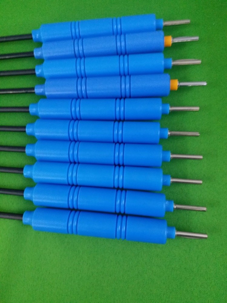 10pc Laparoscopic J-Hook 5mmx330mm Laparoscopy Endoscopy Surgical Instruments