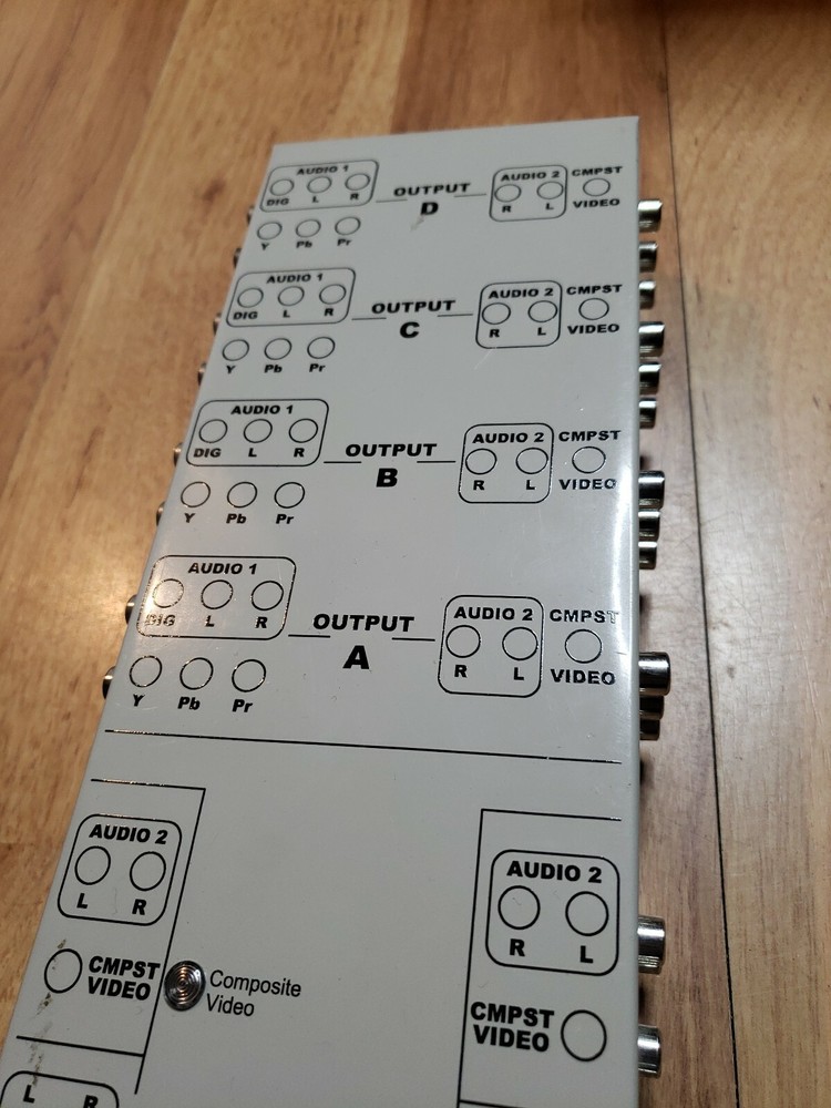 MTI Distribution Amplifier Release A - Component Video / Digital Audio