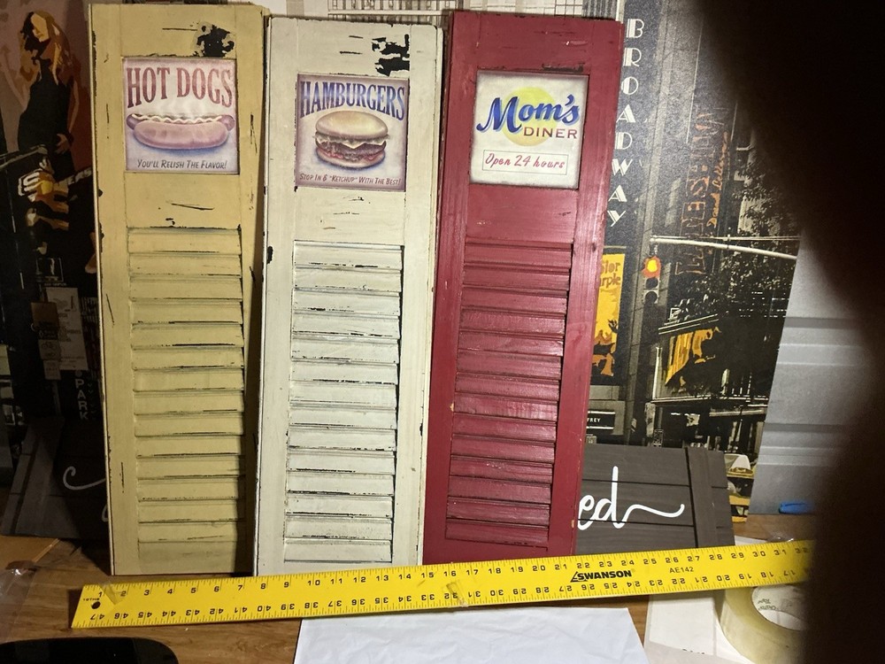 Antique Wooden Shutters