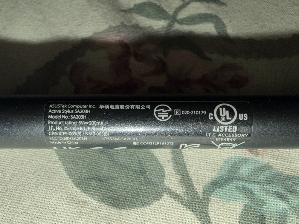 ASUS Active Stylus SA203H Black