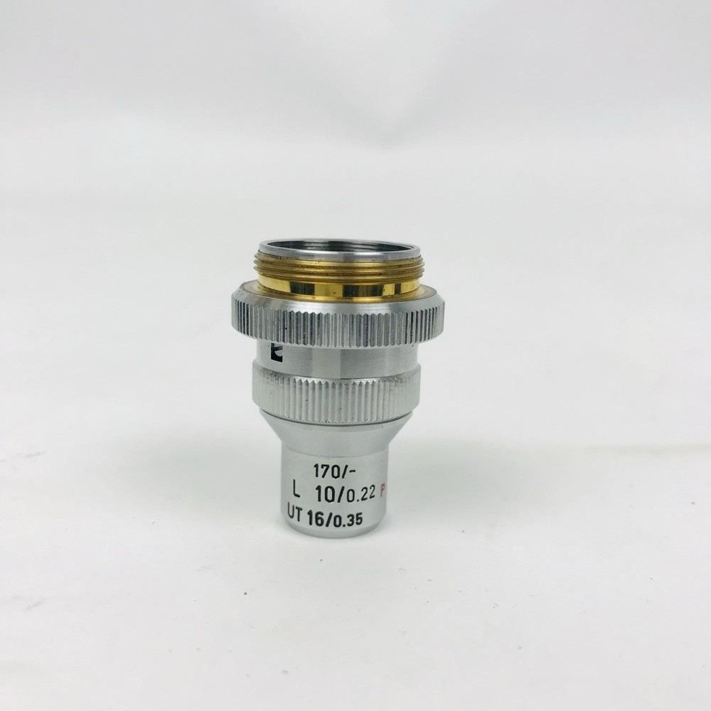 Leitz Wetzlar 170/- L 10/0.22 Microscope Objective Lens
