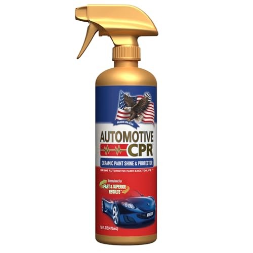 Ceramic Paint Shine & Protector 16oz – Professional 2-in-1 Formula Shines and