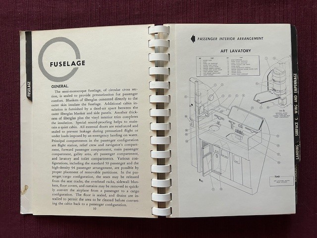 Lockheed Super Constellation Pocket Handbook 1955