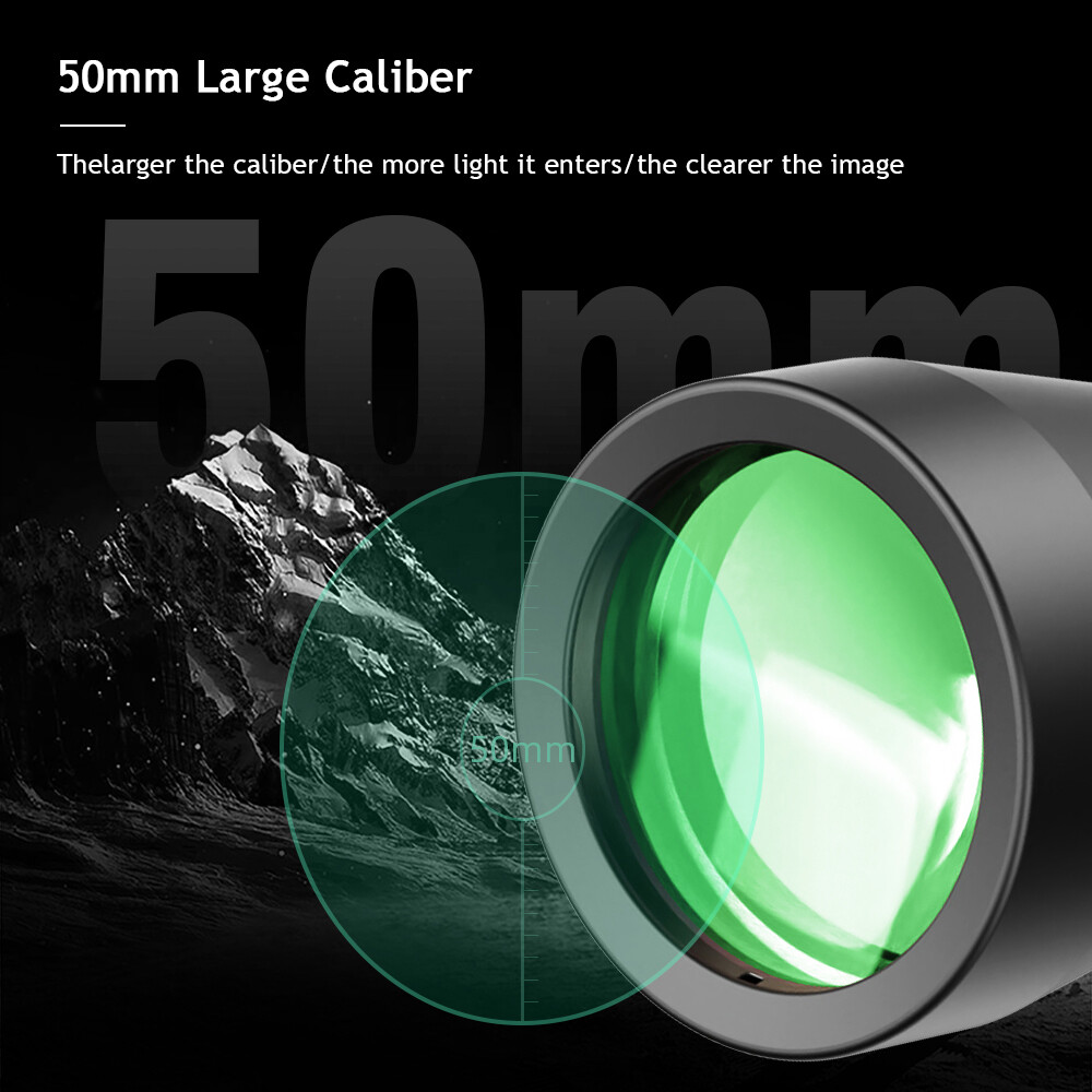 100X180 Zoom Binoculars Day Night Vision BAK4 Prism High Power Waterproof + Case