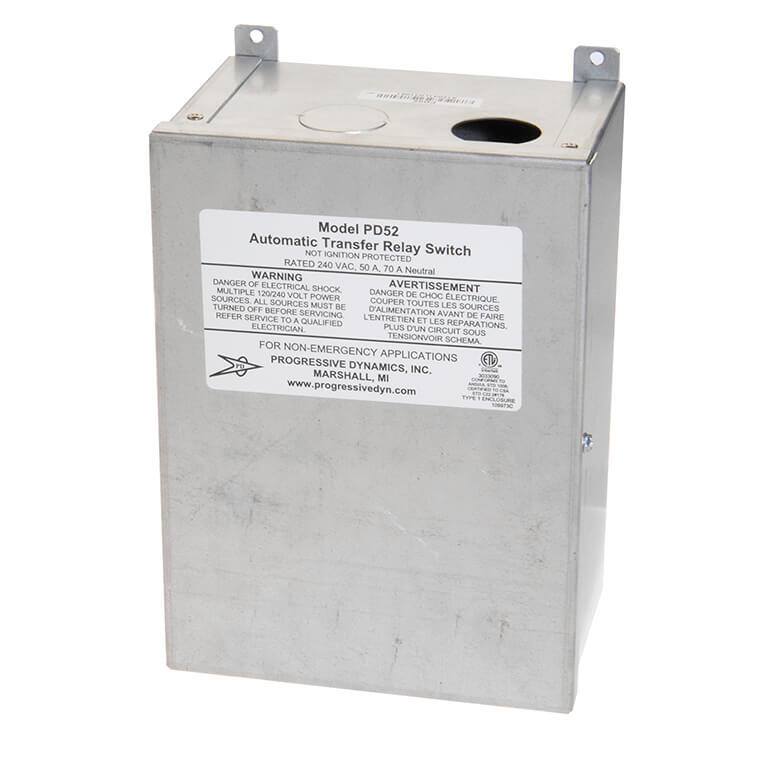 PROG DYNAMIC AUTO TRANSFER SWTCH 50AMP- PD52V